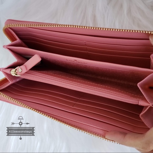 NWT Kate Spade Porcupine Appliqué Lacey Wallet - Picture 7 of 8